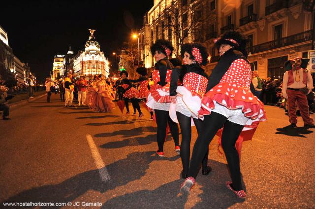 Carnaval de Madrid en Gran Via. Madrid Carnival 0081 Carnaval de Madrid en Gran Via. Madrid Carnival 0081